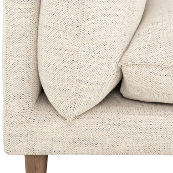 Alina 3 Seater Sofa, Ivory