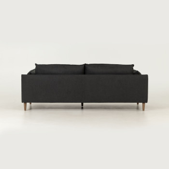Alina 3 Seater Sofa, Charcoal