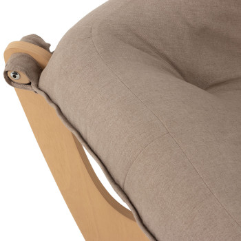Luna Low Back Chair, Stone