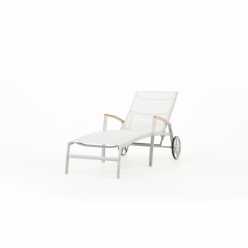 Essence Outdoor Sunlounger, Grey