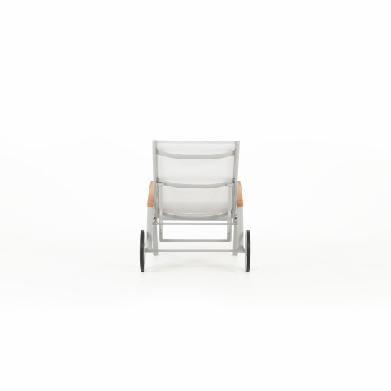Essence Outdoor Sunlounger, Grey