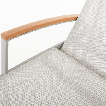 Essence Outdoor Sunlounger, Grey