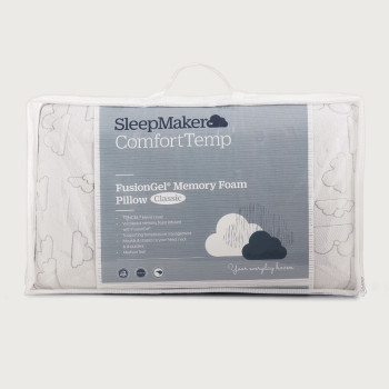 Sleepmaker Fusion Gel Memory Foam Pillow - Classic