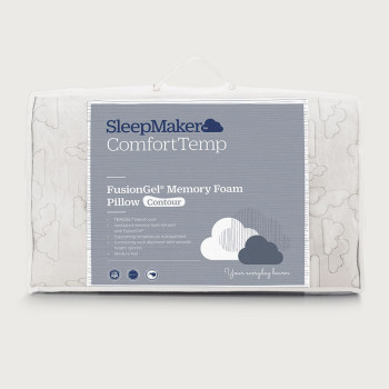 Sleepmaker Fusion Gel Memory Foam Pillow - Contour
