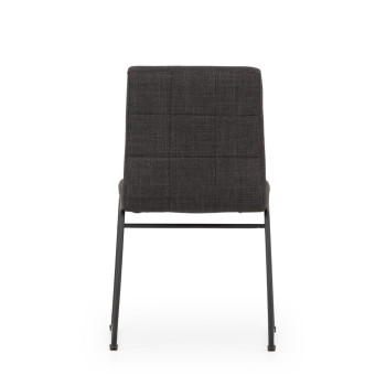 Kira Dining Chair, Charcoal
