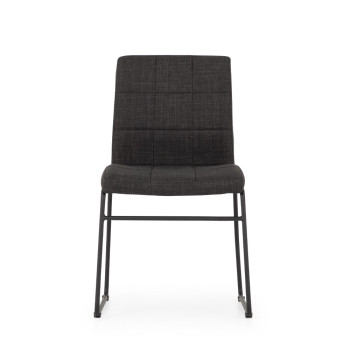 Kira Dining Chair, Charcoal