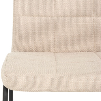 Kira Dining Chair, Beige