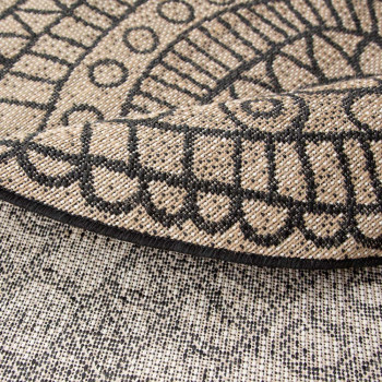 Signature Rugs Indy Round Rug - 160 cm, Natural