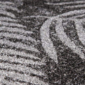 Signature Rugs Asana Botanica Rug - 120 x 170 cm, Black/Light Grey