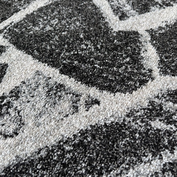 Signature Rugs Asana Stone Rug -  200 x 300 cm, Black/Grey