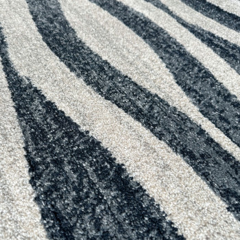 Signature Rugs Asana Wave Rug - 200 x 300 cm, Blue/Grey