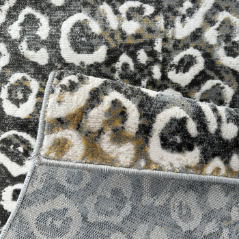 Signature Rugs Mina Animal Inspired Rug - 200 x 290 cm, Black Multi