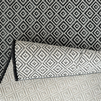 Signature Rugs Kosta - 240 x 330 cm, Trellis Black