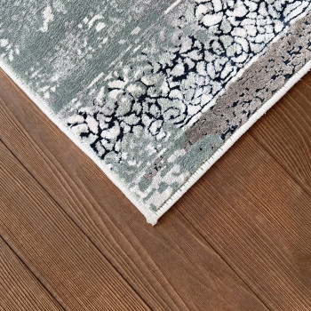 Signature Rugs Sloan Vintage Rug - 160 x 230 cm, Soft Green Multi