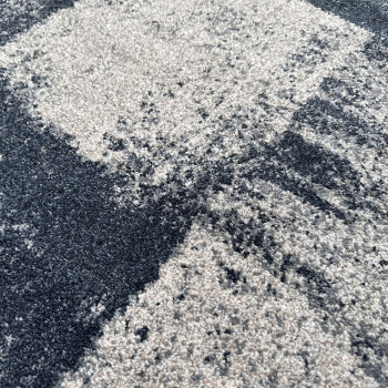 Signature Rugs Otto Muted Checkerboard Rug - 160 x 230 cm, Blue