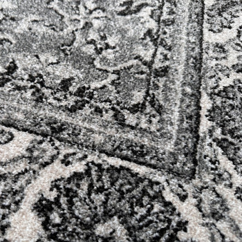 Signature Rugs Otto Persian Border Rug - 160 x 230 cm, Grey