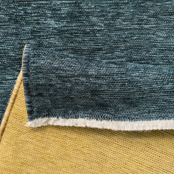 Signature Rugs Harlow Reversible Rug - 120 x 170 cm, Navy/Mustard
