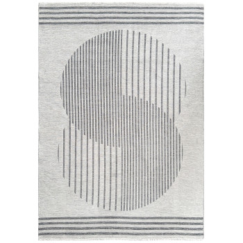 Signature Rugs Harlow Reversible Orbit Rug - 120 x 170 cm, Grey