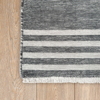 Signature Rugs Harlow Reversible Orbit Rug - 200 x 290 cm, Grey