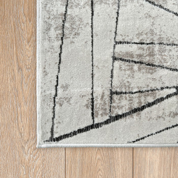 Signature Rugs Sandstone Geometric Rug - 200 x 290 cm, Beige/Brown