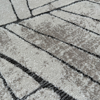 Signature Rugs Sandstone Geometric Rug - 200 x 290 cm, Beige/Brown