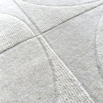 Signature Rugs Carruth Rug - 160 x 230 cm, Ivory