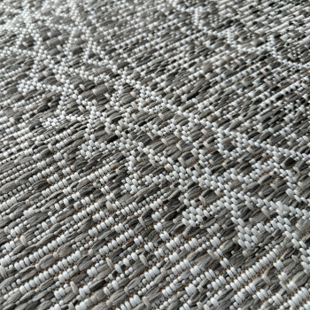 Signature Rugs Porto Loom Round Rug - 120 cm, Taupe