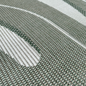 Signature Rugs Porto Tropica Rug - 120 x 170 cm, Green/Taupe