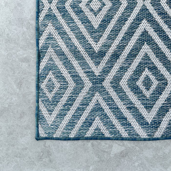 Signature Rugs Porto Mirage Rug - 160 x 230 cm, Blue