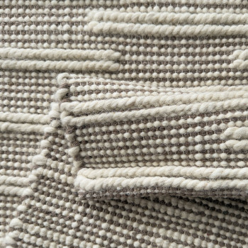 Signature Rugs Ridge Rug - 200 x 300 cm, Ivory/Beige