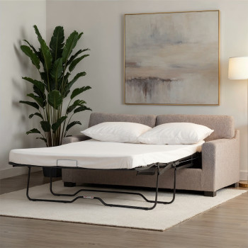 Baxter Sofa Bed, Light Grey