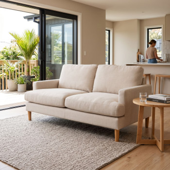 Brooklyn 2 Seater Sofa, Oatmeal