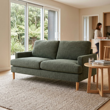 Brooklyn 2 Seater Sofa, Green