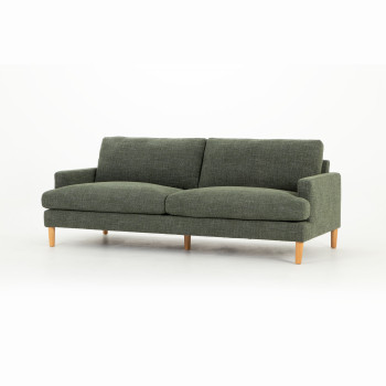 Brooklyn 3 Seater Sofa, Green
