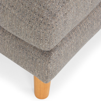 Brooklyn Ottoman, Grey