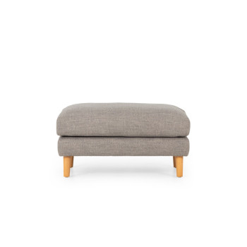 Brooklyn Ottoman, Grey