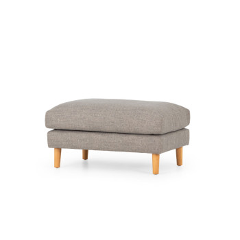Brooklyn Ottoman, Grey