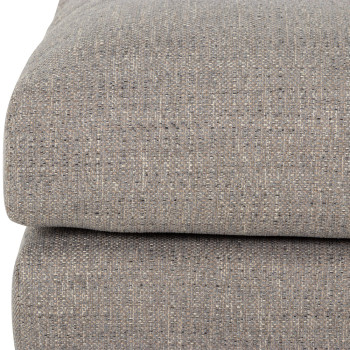 Brooklyn Ottoman, Grey