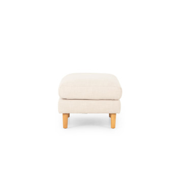 Brooklyn Ottoman, Oatmeal