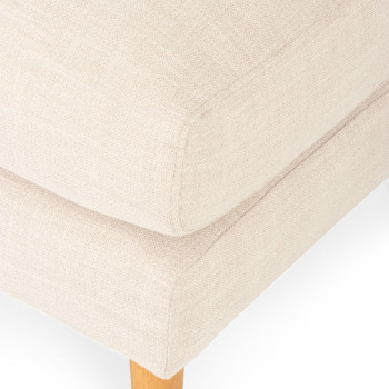 Brooklyn Ottoman, Oatmeal