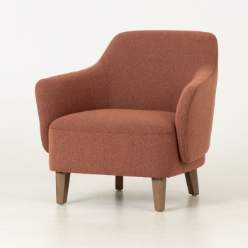 Patrick Armchair, Rust Brown