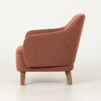 Patrick Armchair, Rust Brown