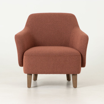 Patrick Armchair, Rust Brown