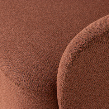 Patrick Armchair, Rust Brown