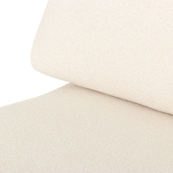 Ashleigh Modular 1.5 Armless Seater Sofa, Cream