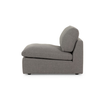 Ashleigh Modular 1.5 Armless Seater Sofa, Grey