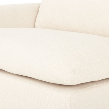 Ashleigh Modular 1.5 Seater Left Hand Facing Sofa, Cream