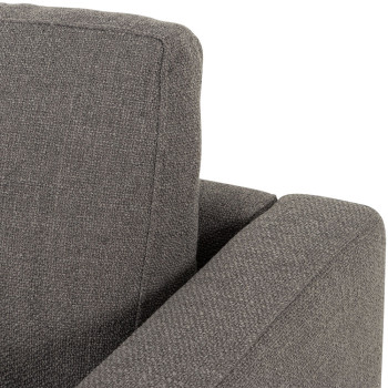 Ashleigh Modular 1.5 Seater Right Hand Facing Sofa, Grey