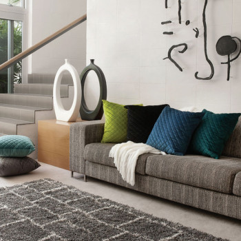 Limon Belvoir Cushion - Poly Inner, Charcoal