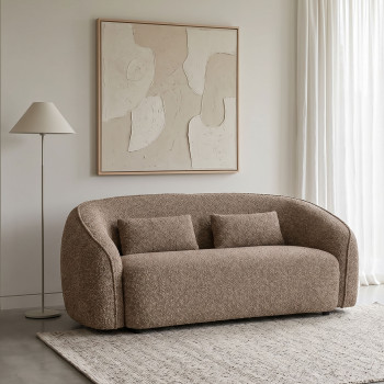 Avana 2 Seater Sofa, Brown